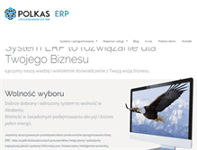 Tablet Screenshot of erp-polkas.pl